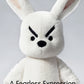 courpal fearless bunny plush angry rabbit stuffed animals 