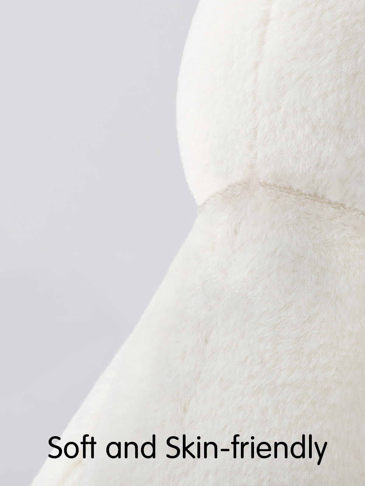 White Stuffed Animal Fearless Polar Bear Plush Toy