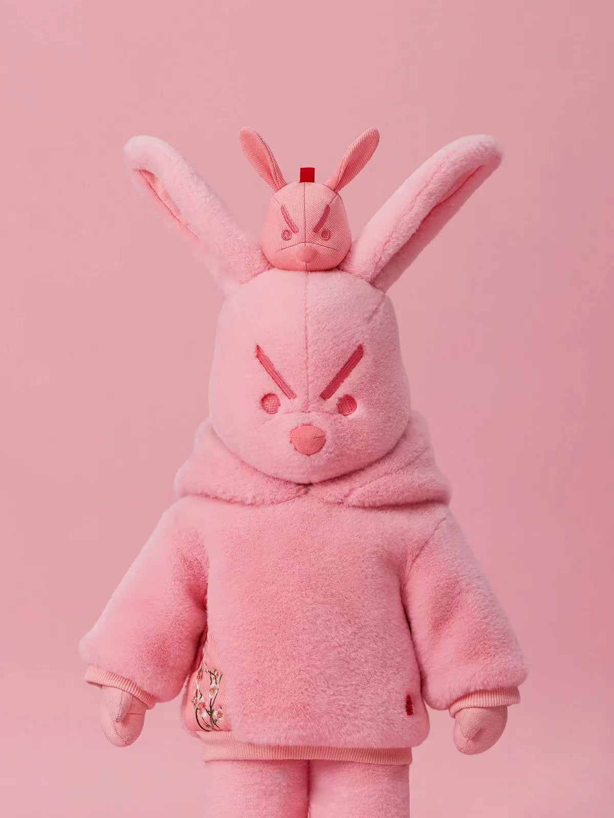 courpal fearless bunny plush angry rabbit stuffed animals